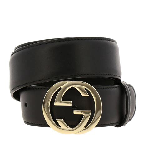 cintura gucci nera donna.